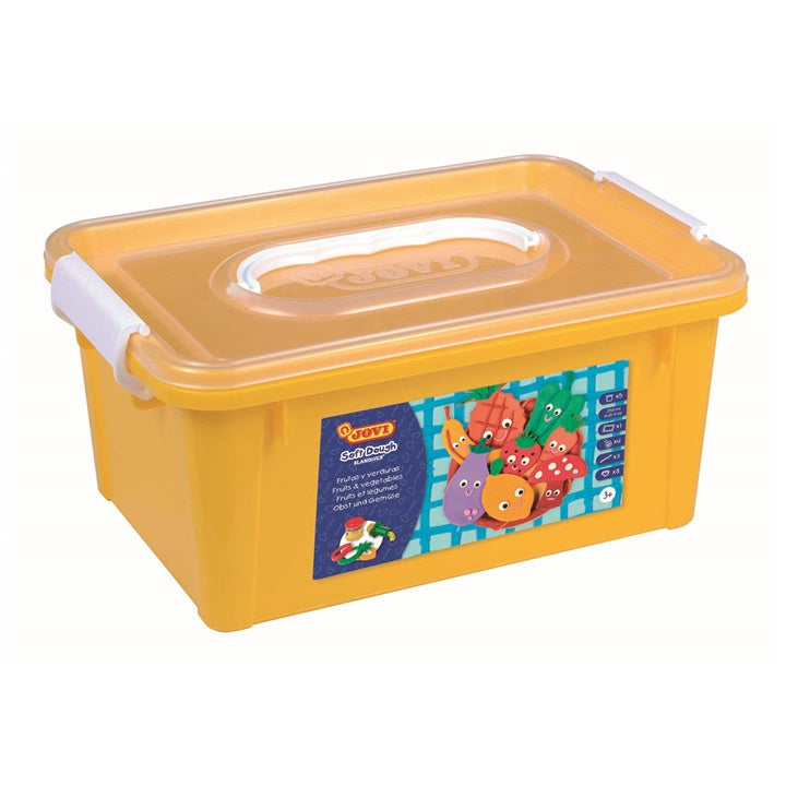 JOVI Modeling Clay and Tools Set in a Case, Fruit