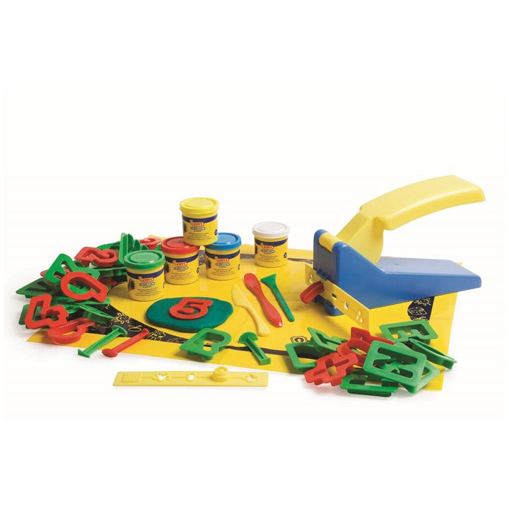 JOVI Modeling Clay and Tools Set in Alphabet Carry Case