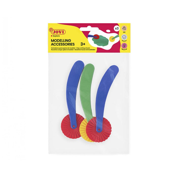 JOVI Modeling Clay Cutter Wheels, Set of 3 — image 2