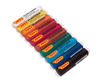 JOVI Modeling Clay Set, Natural Plasticine, 10 x 15 g
