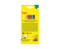 JOVI Modeling Clay Set, Natural Plasticine, 10 x 15 g