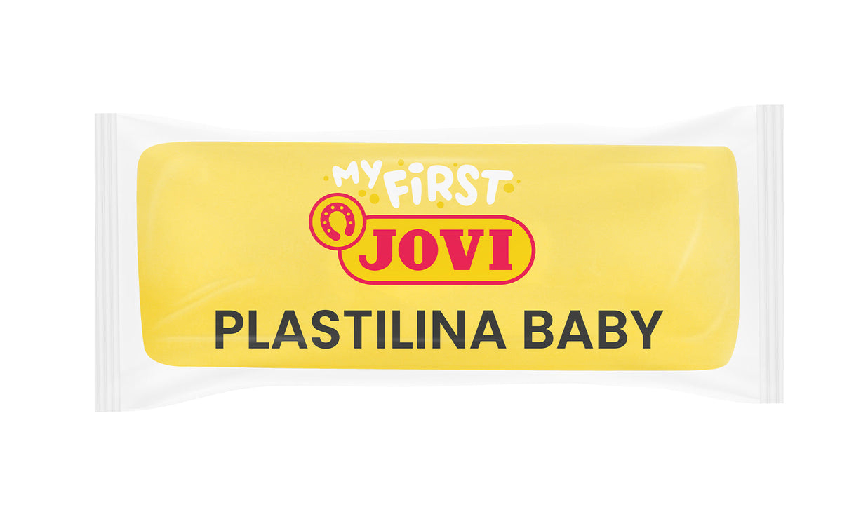 JOVI My First Soft Natural Modeling Clay, 38 g, Yellow