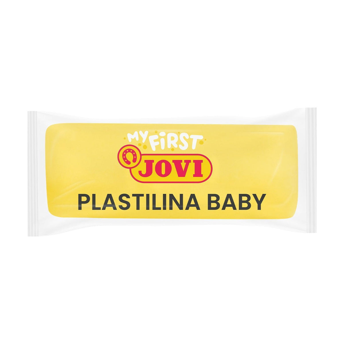 JOVI My First Soft Natural Modeling Clay in Bucket 10 x 38 g - Yellow