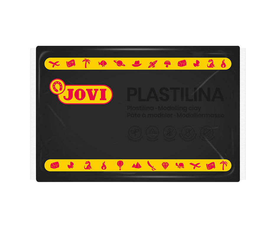 JOVI Natural Modeling Clay 350 g – black