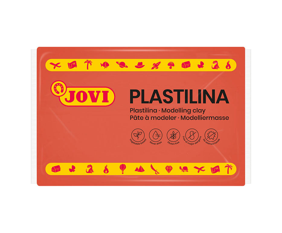 JOVI Natural Modeling Clay 350 g – brown