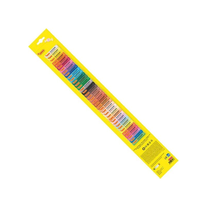 JOVI Natural Modeling Clay 37 x 15 g Rolls