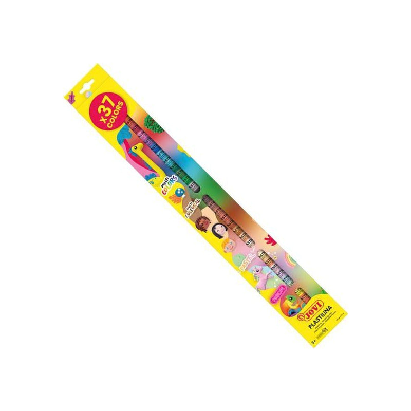 JOVI Natural Modeling Clay 37 x 15 g Rolls
