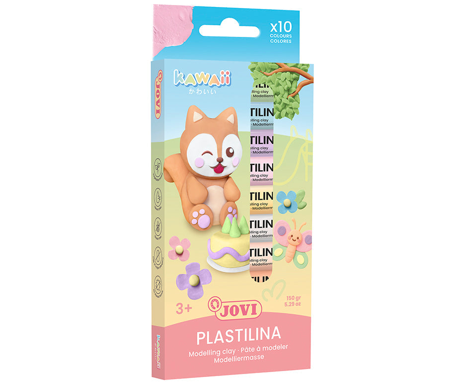 Jovi Natural Modeling Clay Kawaii 10 x 15 g
