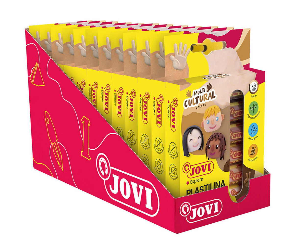 JOVI Natural Modeling Clay Skin Tones 6 x 15 g