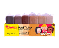 JOVI Natural Modeling Clay Skin Tones 6 x 50 g
