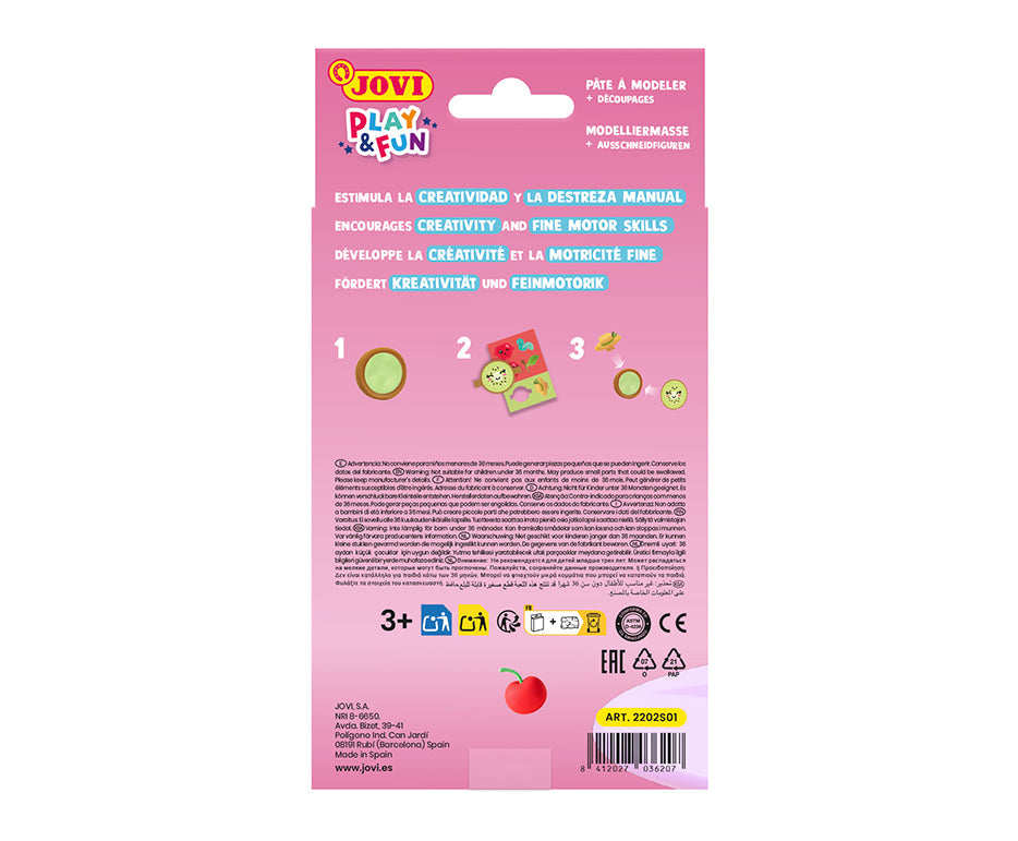 JOVI Play&Fun Mini Set with Natural Modeling Clay