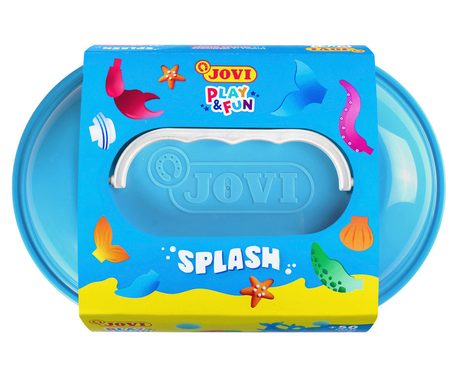JOVI Play&Fun Splash Modeling Clay Set, 360 g, in Case