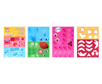JOVI Play&Fun Splash Modeling Clay Set, 360 g, in Case