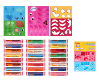 JOVI Play&Fun Splash Modeling Clay Set, 360 g, in Case