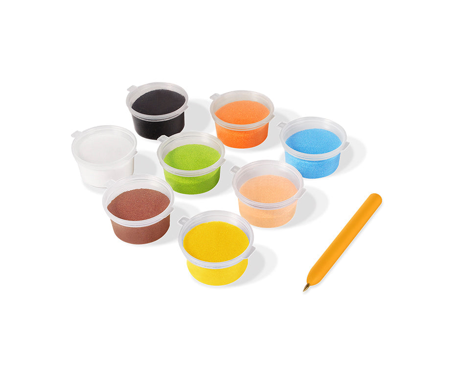 JOVI Play&Fun Animals Sand Painting Creative Set – 12 pcs