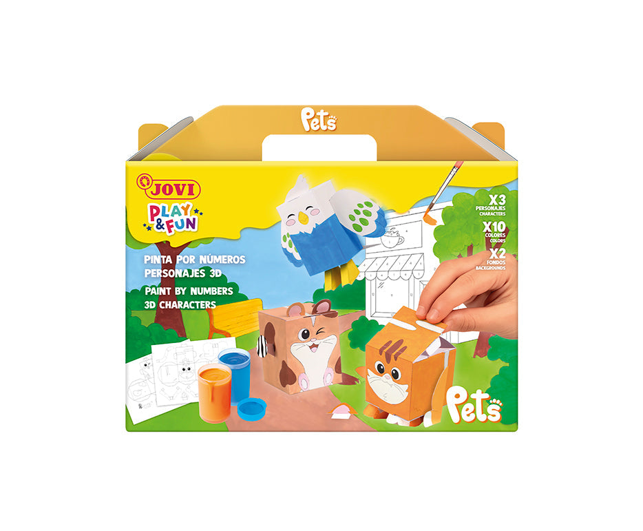 JOVI Play & Fun Gouache Tempera Painting Set - 17 pcs