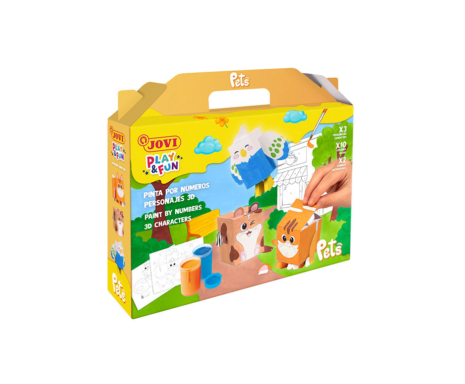 JOVI Play & Fun Gouache Tempera Painting Set - 17 pcs – Pets