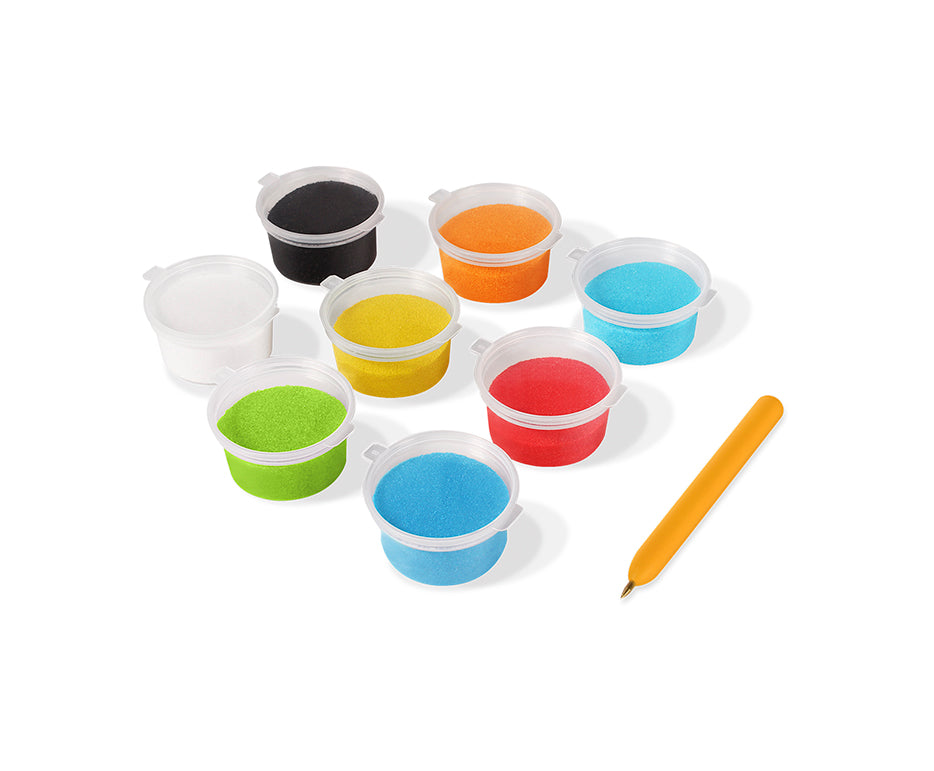 JOVI Play&Fun Sand Painting Set Ocean - 12 pcs
