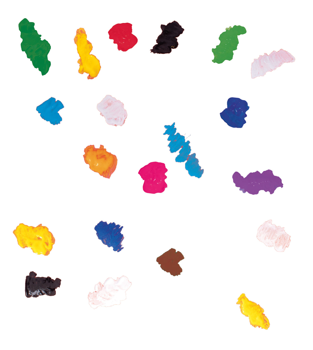 JOVI Premium Tempera Paint Set 12 x 15 ml with Brush