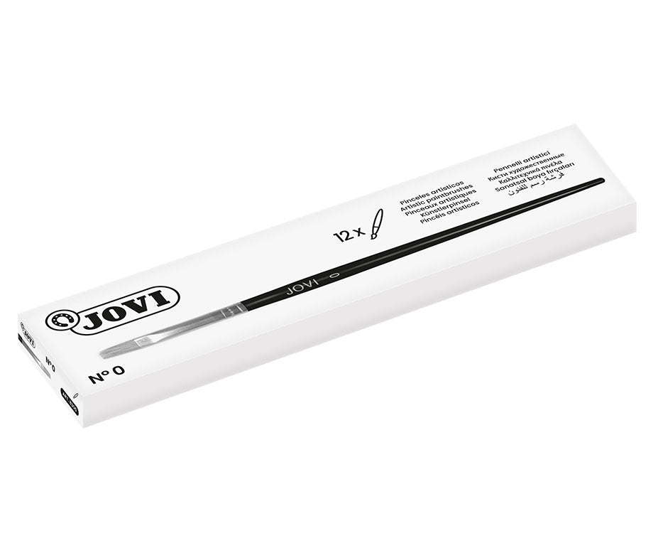 Jovi School Flat Brush – No. 0