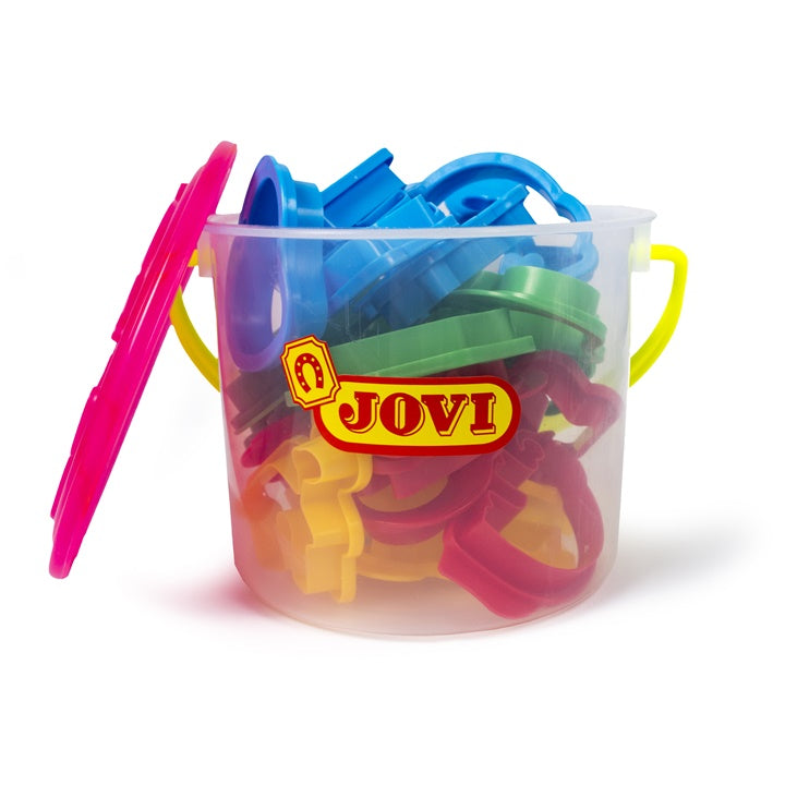 JOVI Set of 24 Cookie Cutters in a Plastic Bucket — image 3
