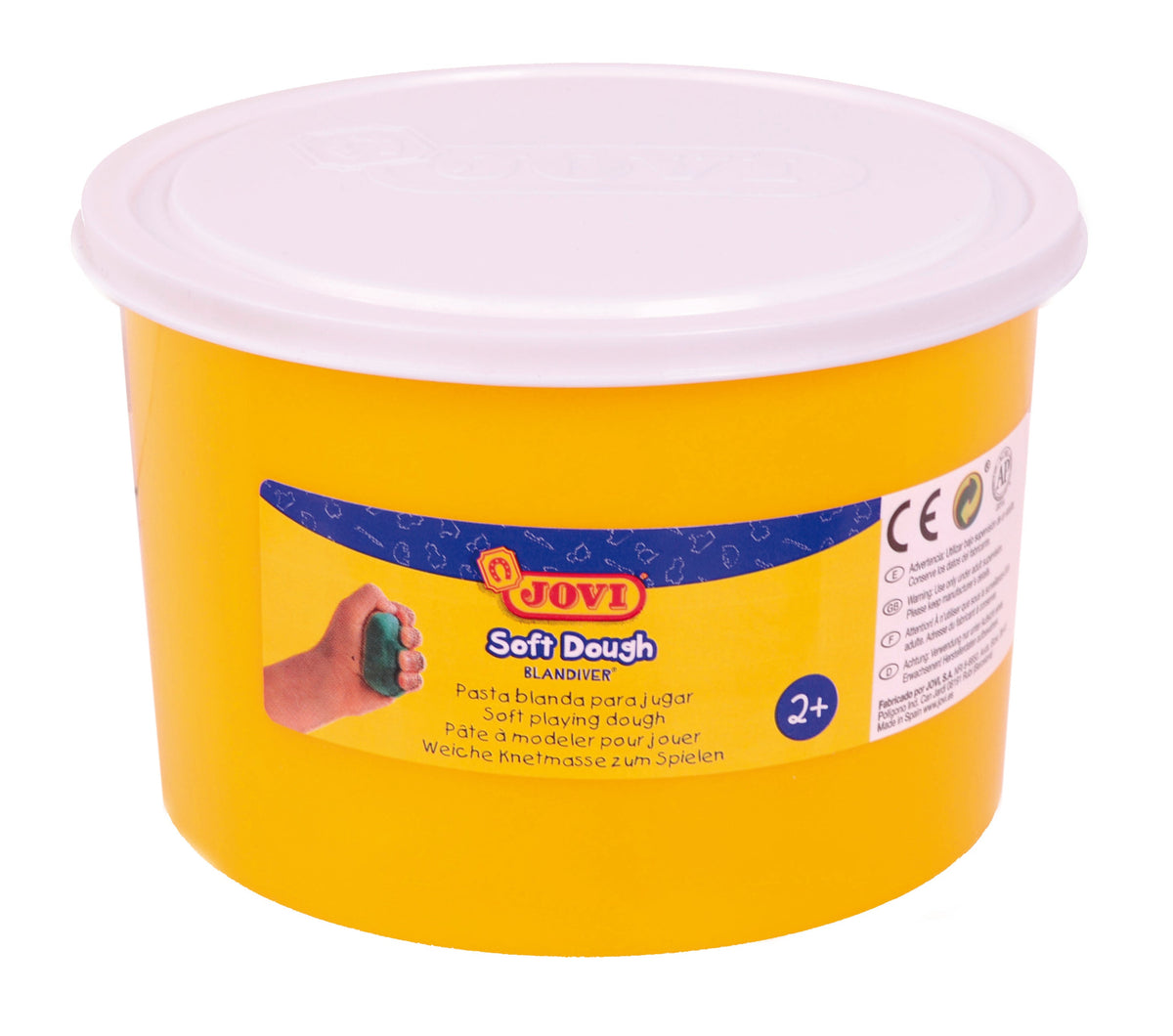 JOVI Soft Dough Soft Modeling Clay 460 g – White