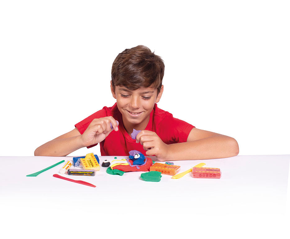 JOVI Tech Crazy Cars Racing Modeling Clay Set 14 pcs