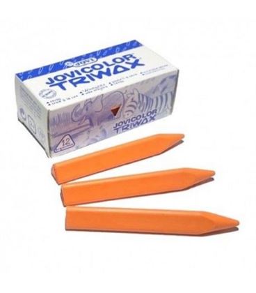 JOVI Triwax Triangular Wax Crayons – Various Shades