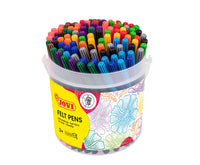 JOVI Washable Fine Fiber-Tip Markers - Set of 120
