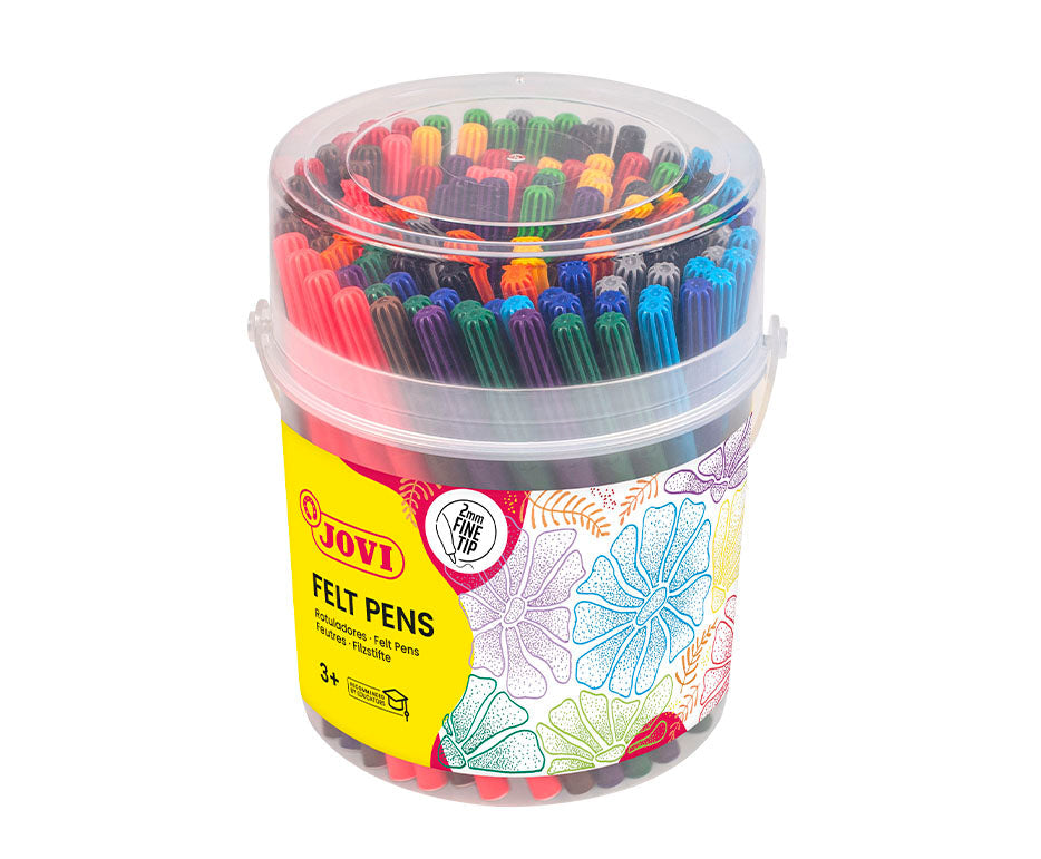 JOVI Washable Fine Fiber-Tip Markers - Set of 120