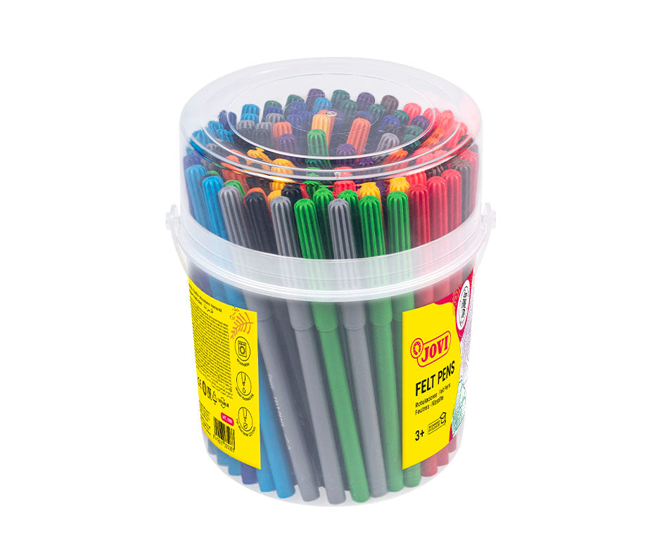 JOVI Washable Fine Fiber-Tip Markers - Set of 120