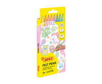 JOVI Washable Fine Pastel Markers 3 mm / set of 8 pcs