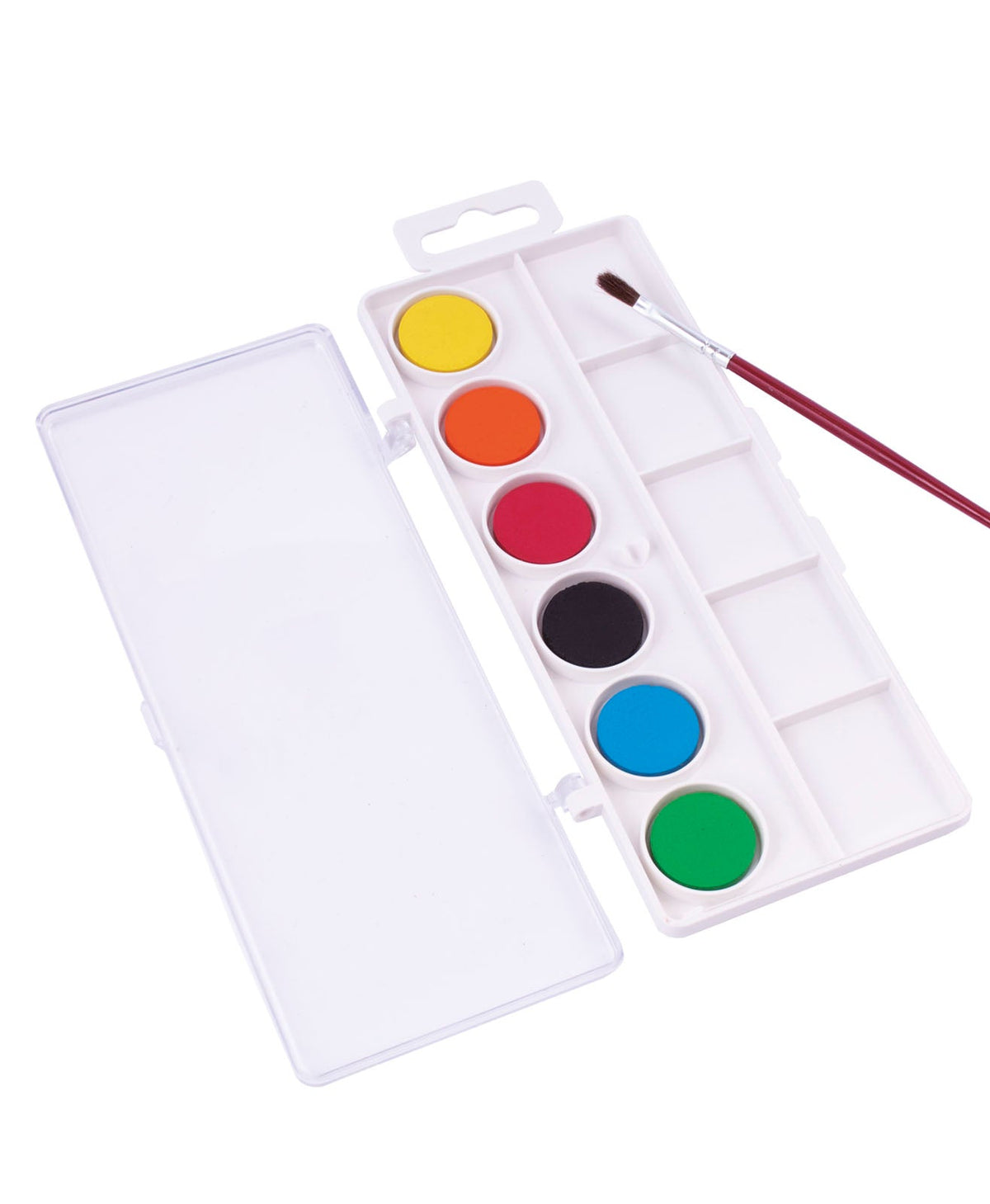 JOVI Watercolor Paint Set 22 mm - 6 pcs with Brush
