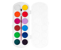JOVI Watercolor Paint Set 30 mm - 12 pcs with Brush