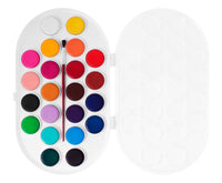 JOVI Watercolor Paint Set 30 mm, 22 pcs with Brush
