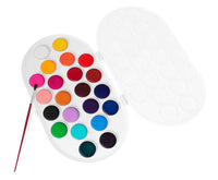 JOVI Watercolor Paint Set 30 mm, 22 pcs with Brush