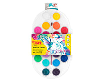 JOVI Watercolor Paint Set 30 mm, 22 pcs with Brush