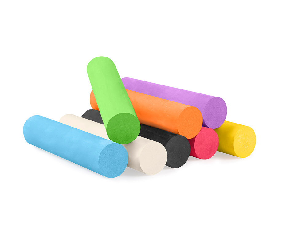 Jumbo sidewalk chalk JOVI - 48 pcs