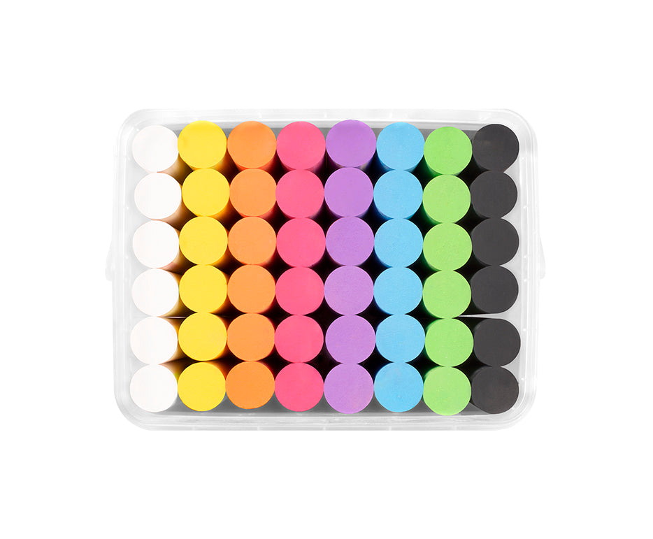 Jumbo sidewalk chalk JOVI - 48 pcs