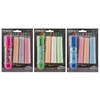 Jumbo Sidewalk Chalk with Holder, Set of 3 | various shades — image 1