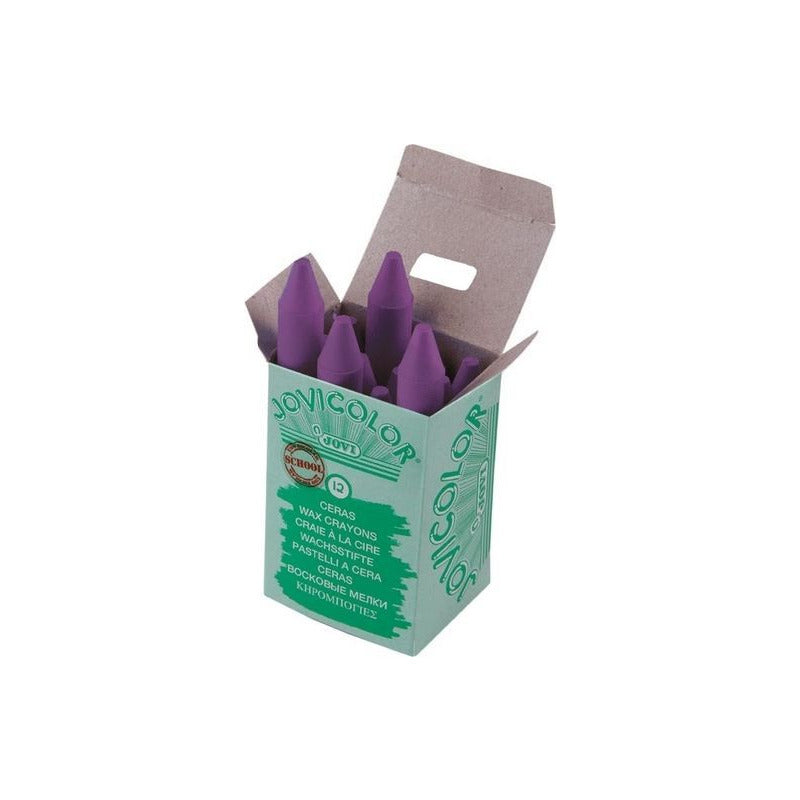 Jumbo Wax Crayon JOVI Jovicolor 12 mm – Various Shades – lilac
