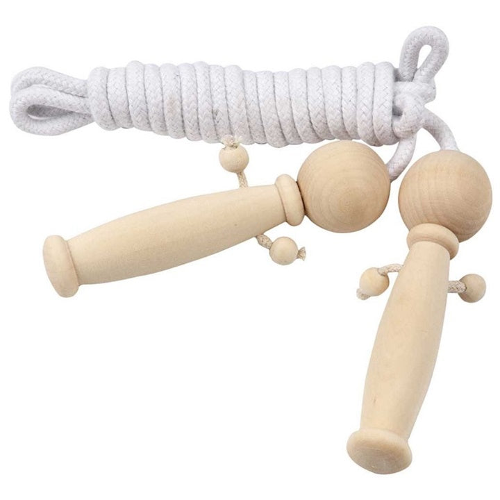 Jump Rope with Wooden Handles