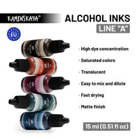 Kamenskaya A-line Alcohol Ink 15 ml | various shades — image 2