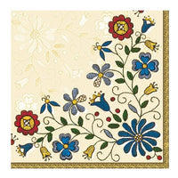 Kashubian Folk Eco Decoupage Napkin - 1 pc