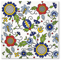 Kashubian Style Decoupage Napkins - 1 pc