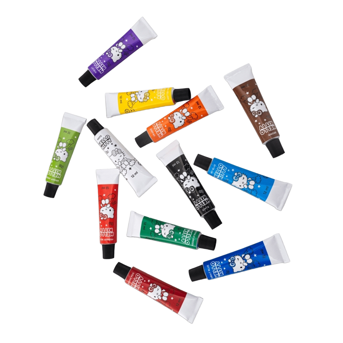 Kids' Paint Set Colorino Hello Kitty Tempera 12 x 12 ml