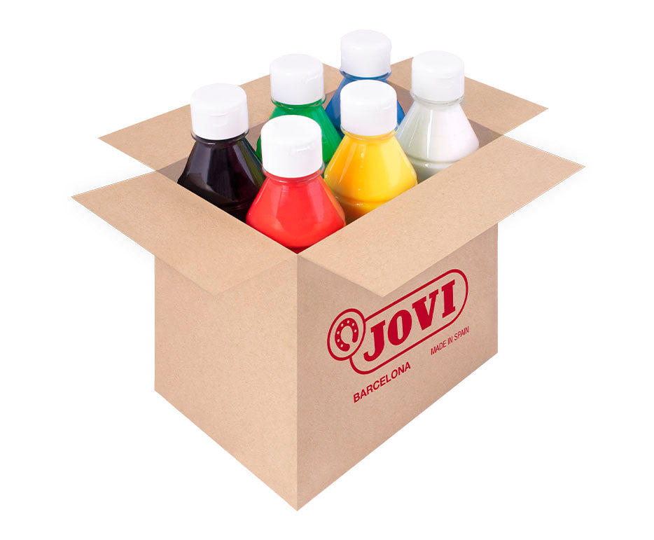 Kids' Paint Set JOVI Premium 6 x 250 ml – Variant A