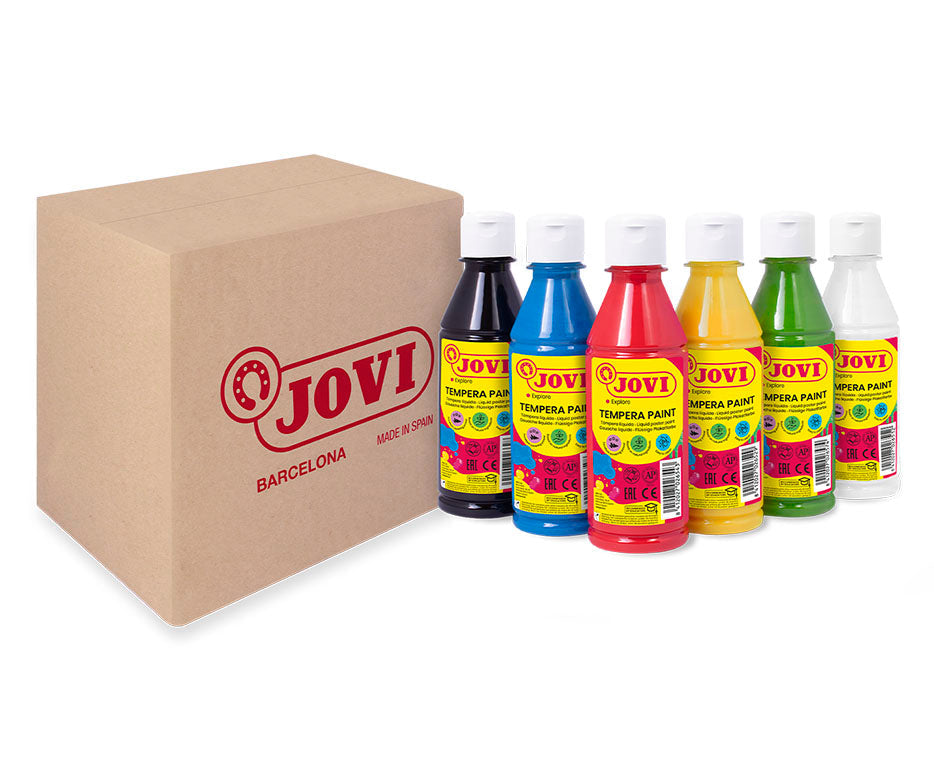 Kids' Paint Set JOVI Premium 6 x 250 ml – Variant A