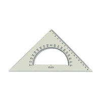 KKO Set Square 45/177 with Protractor