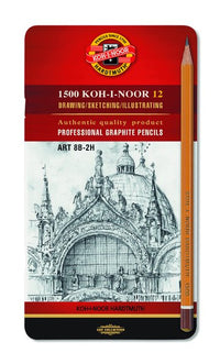 KOH-I-NOOR ART Graphite Pencil Set of 12